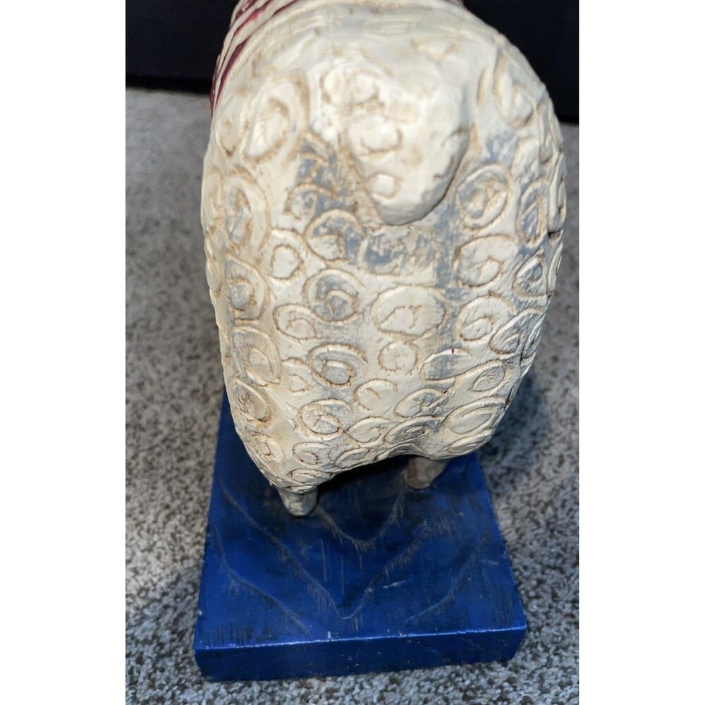 Betsy Of Ross Primitive Folk Art By David, David Harden Ohio Artist - Picture 3 of 6